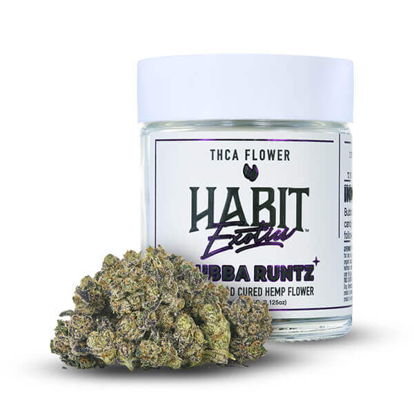 3.5g Exotic THCA Flower - Bubba Runtz - Indica