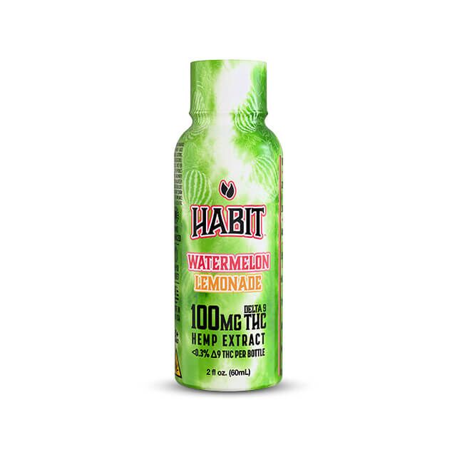 Delta 9 High Spectrum Hemp Shot – Watermelon Lemonade