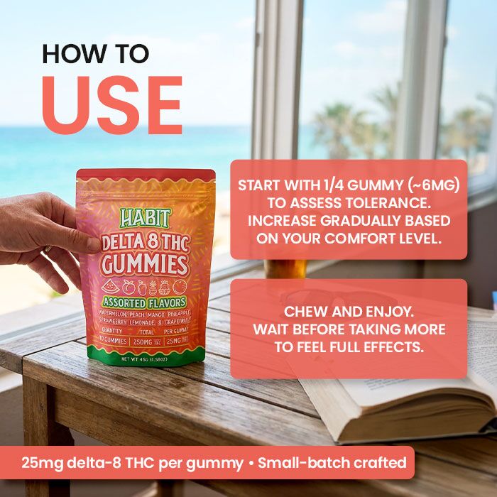 Delta 8 Gummies – Assorted Flavors